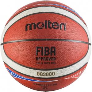 Ballon basket  BG3800 FFBB FIBA MOLTEN Taille 6