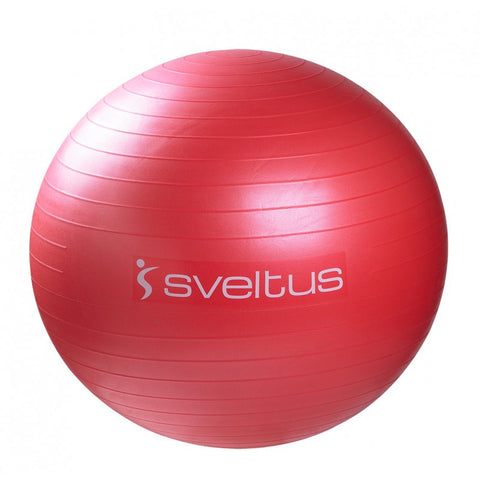 Gymball rouge diamètre 65 cm Sveltus